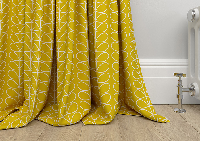 Orla Kiely Linear Stem, Sunflower - Made to Measure Curtains - Image 6